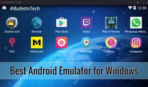 10 Best Android Emulator For Windows To Play Android Apps