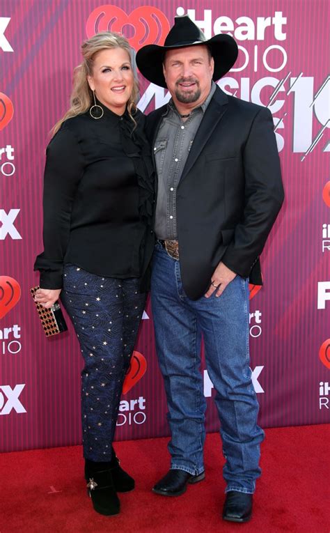 Trisha Yearwood And Garth Brooks From 2019 Iheartradio Music Awards Red