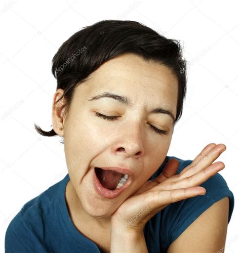 Woman Yawning — Stock Photo © Karuka 3551673