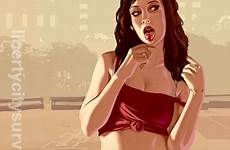 rio lola del theft grand auto iv naked cover pussy red xxx lollipop edit female hooker panties bare rule bottomless