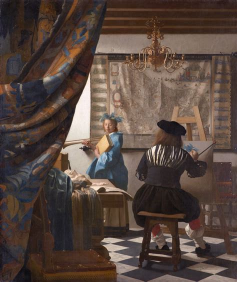 El Artista En Su Estudio 1665 1666 — Qué Significa Este Cuadro O