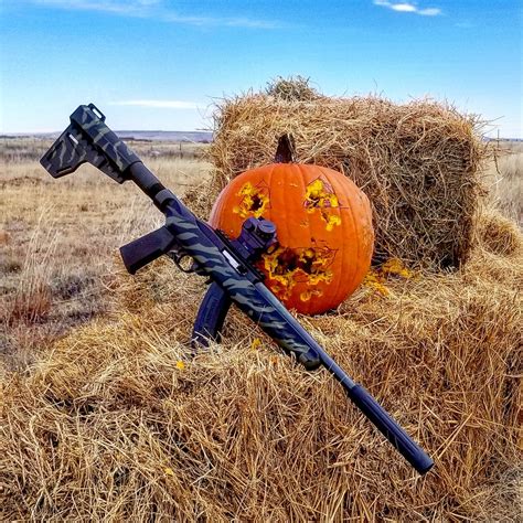 Had Fun Carving My Pumpkin For Halloween Guns