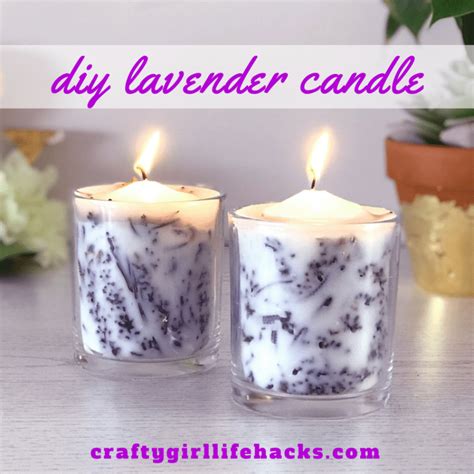 Diy Lavender Candle Lavender Candles Diy Lavender Candle