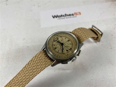 ZENITH COMPUR Vintage swiss hand wind Chronograph watch Cal 146 ...