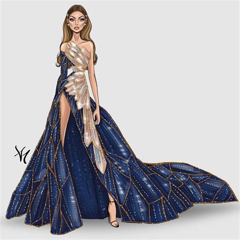 Gigi Hadid At Metgala2018 Fashionillustration Heavenlybodies