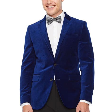 Save money online with slim fit sport coat deals, sales, and discounts february 2021. JF J.Ferrar Mens Slim Fit Velvet Sport Coat | Fitted ...