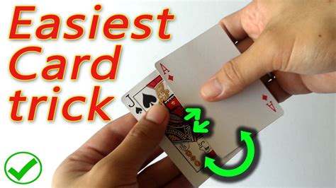 Easiest Card Switch Magic Trick Tutorial For Beginnereven Kids Can Do