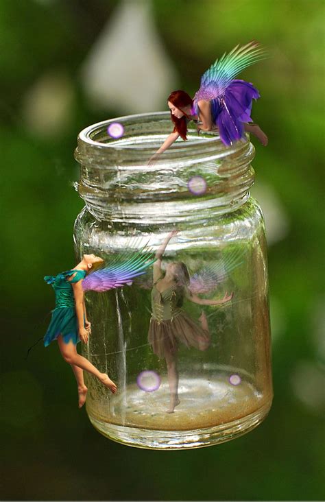 Fairy Jar Fairy Pinterest