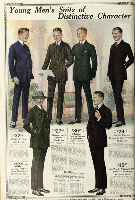 1920s Mens Fashion What Did Men Wear In The 1920s 1920s Mens