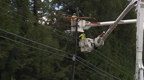strong winds knock out power to thousands of central maine power customers