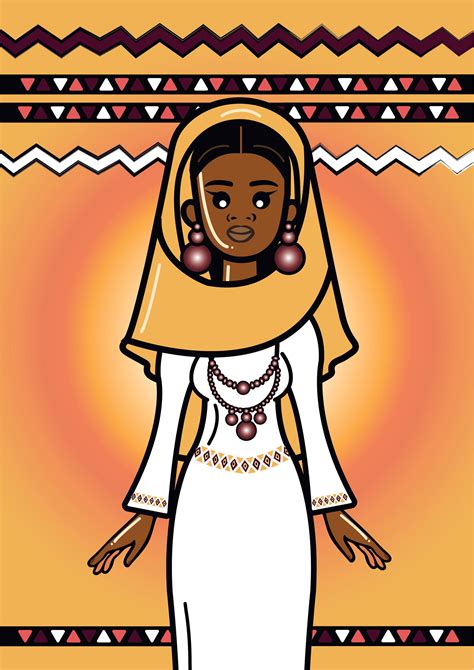 Nubian Woman Illustration النوبة On Behance