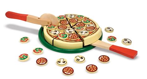 Pizza Party Wooden Play Food Therapy In A Bin