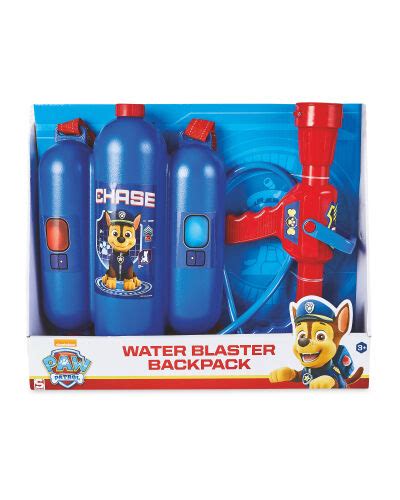 Paw Patrol Water Blaster Backpack Aldi Uk