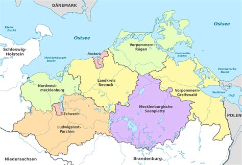 Die weißen sandstrände der ostseeküste, die vorgelagerten inseln und die über. Landkreise