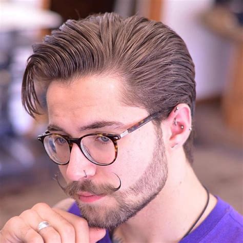 To really highlight the styling on top, you'll always want to have a kind of fade or undercut on the sides and back. 95 Elegant Men's Medium Hairstyles - Be Creative in 2019