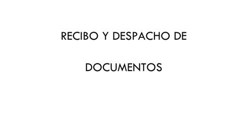 Recibo Y Despacho Documentos De Control Images Hot Sex Picture