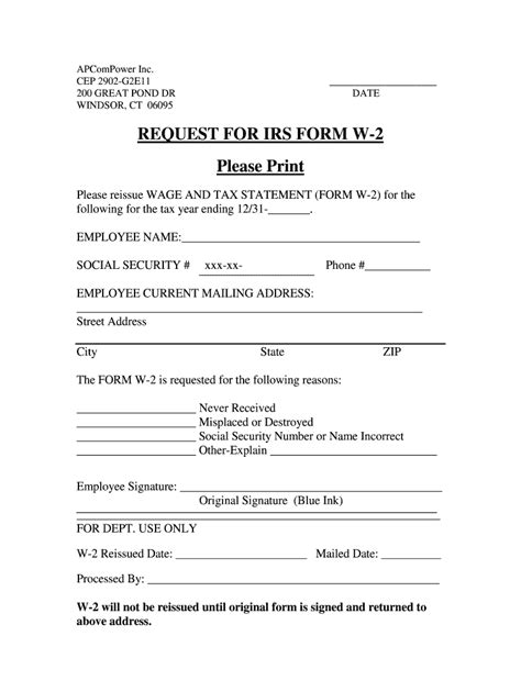 W2 Form Template Fill Out And Sign Online Dochub