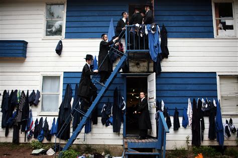 At A Camp For Hasidic Boys Studying Faith Is Their Daily Exercise