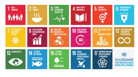 It is based on the set of eu sdg indicators for monitoring of progress towards the un sustainable development goals (sdgs). Sustainable Development Goals (SDG's) van de VN - Duurzame ...