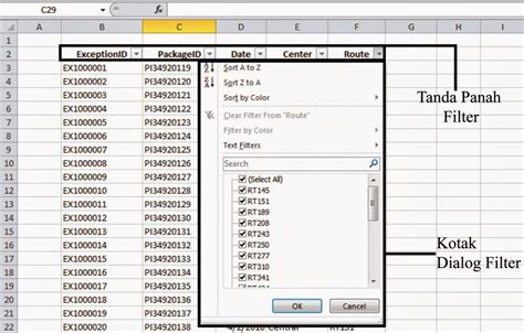 Cara Filter Excel Memfilter Dengan Cepat Dan Tepat