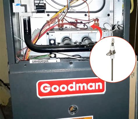 Gas Furnace Flame Rod Sensor Detector B1172606 For Goodman Amana