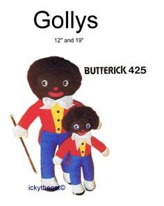 34 Free Golliwog Doll Sewing Patterns MaireArthor