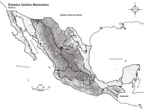 Lista 98 Foto Mapa Del Relieve De Mexico Para Imprimir Lleno 012024