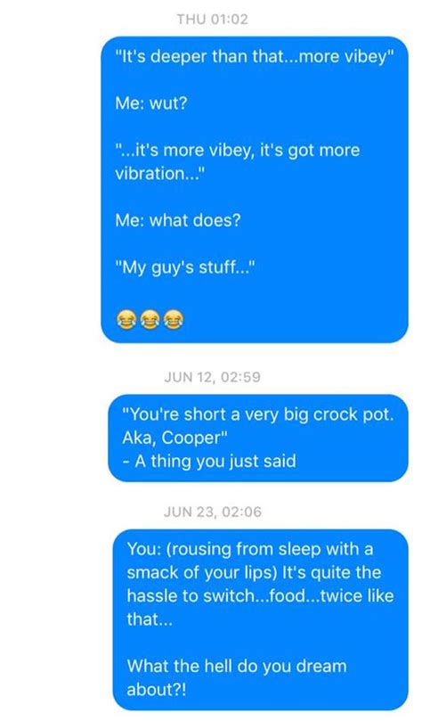 Wife Texts Husband All The Bizarre Things He Says In His Sleep Fun