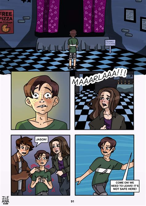 The Silver Eyes Graphic Novel Redraw Project Page Five Nights At