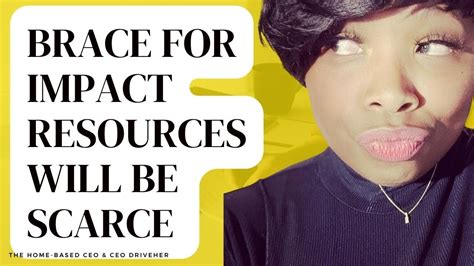 Brace For Impact Resources Will Be Scarce Youtube