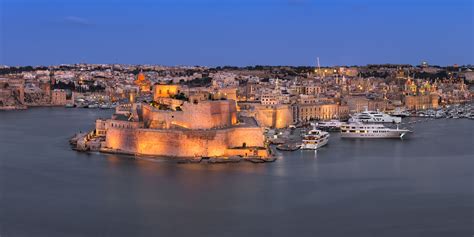 Birgu Skyline Three Cities Malta Anshar Images