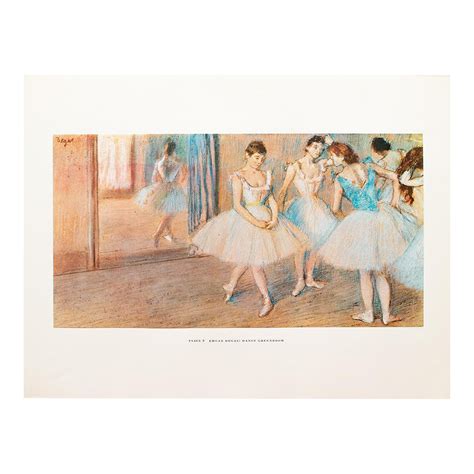 1950s After Edgar Degas Dance Greenroom First Edition Swiss Full