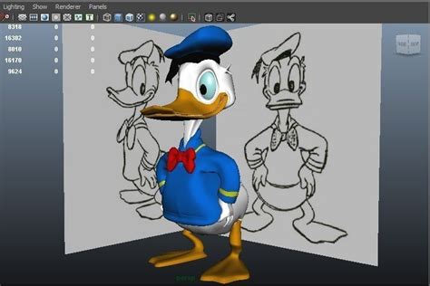 Donald Duck 3d Cgtrader