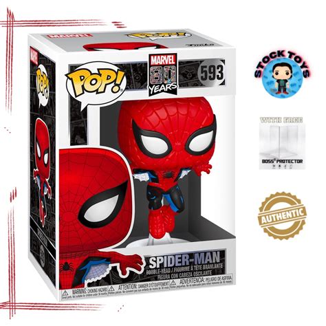 Funko Pop Marvel 80 Years Spider Man 593 Shopee Philippines