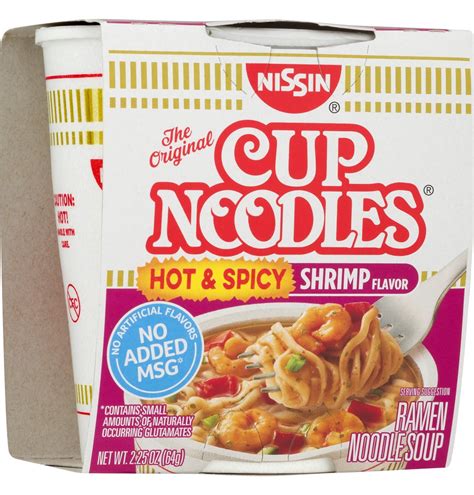 Where To Buy Cup Noodles Hot And Spicy Shrimp Flavor Ramen Soup
