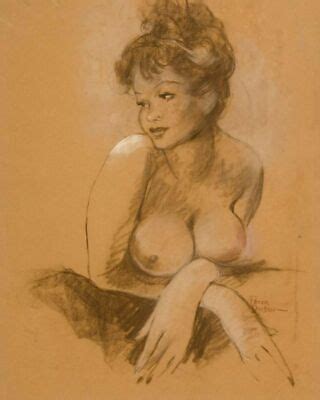 Vintage Pin Up Female Nude Peter Driben Pinup Art Print A A A A