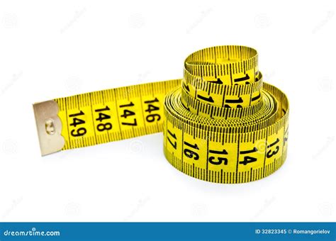Yellow Centimeter Stock Image Image Of Gauge Millimeter 32823345