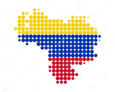 El Mapa De Venezuela Vector De Stock Por ©rbiedermann 9349445