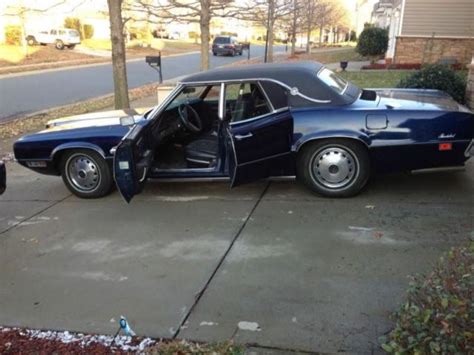 Original Classic Model 1971 Ford Thunderbird With SUICIDE DOORS