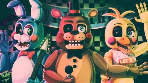 Fnaf Speedpaint The Toy Band By Yumechii Ni On Deviantart