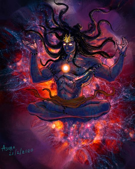 Shiva The Ultimate Being Sravan Ncs On Artstation At Https