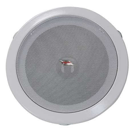 4 pieces 6 white ceiling hanging pendant speaker home audio indoor outdoor 70v. Proel 6W White Ceiling Speaker - 100V Line Wall Background ...