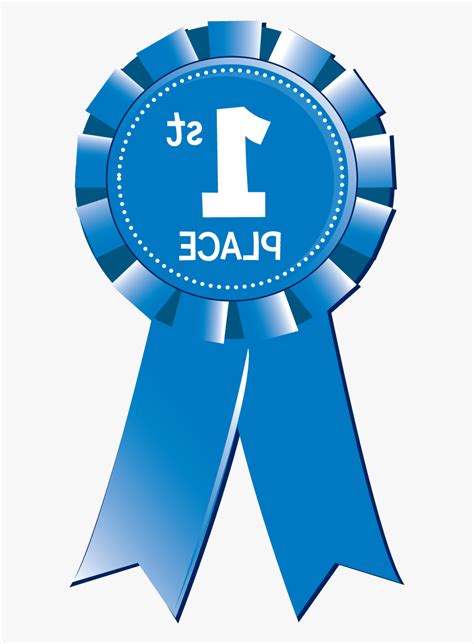 1st Place Medal Clipart Free First Place Ribbon Png Transparent
