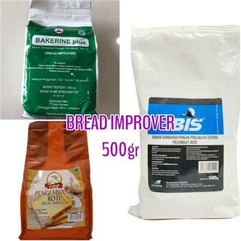 Bread improver is a mix of various acids and enzymes that serve to strengthen the gluten in the flour and feed the yeast, both of which yield a better loaf. Bread Improver EDNA - BAKERINE PLUS - IBIS 500gr Bahan ...