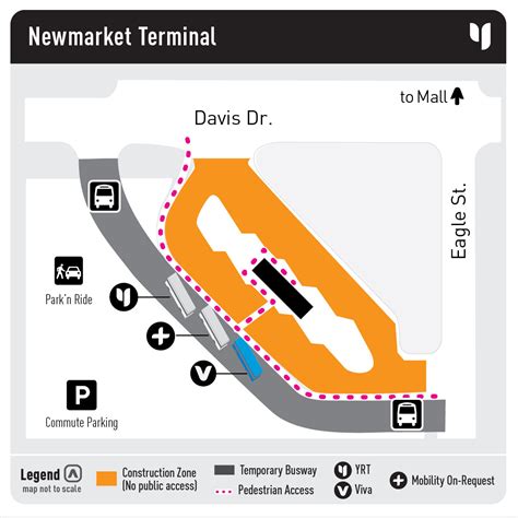 Yrt Relocating Bus Stops To Parking Lot At Newmarket Terminal October
