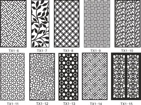 Cnc Jali Cutting Pattern Collection Free Cdr Vectors File Vectors File