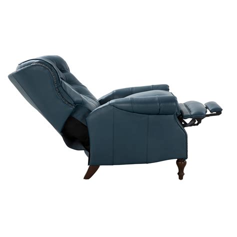 Kendall Recliner In Prestin Yale Blue By Barcalounger