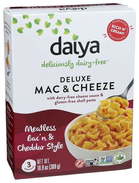Daiya Dairy Free Bac N Cheddar Style Deluxe Cheezy Mac Oz
