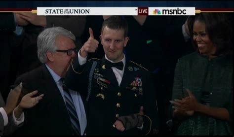 Watch Wounded Army Ranger Gets Standing Ovation At Sotu Talking