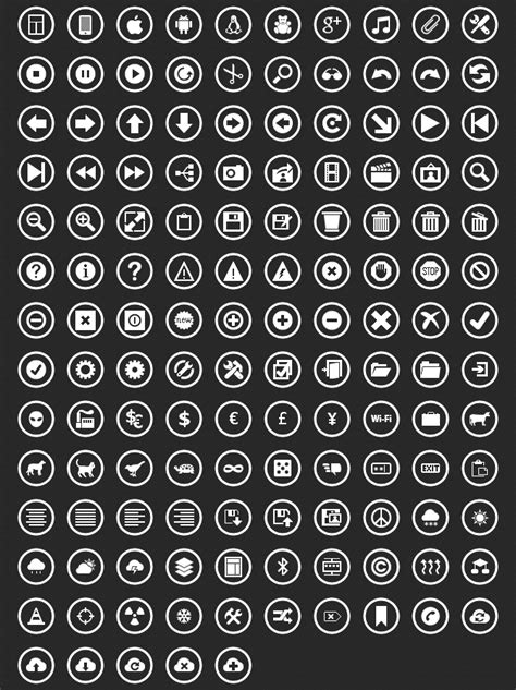 White Icon Set Png 10 Free Cliparts Download Images On Clipground 2024